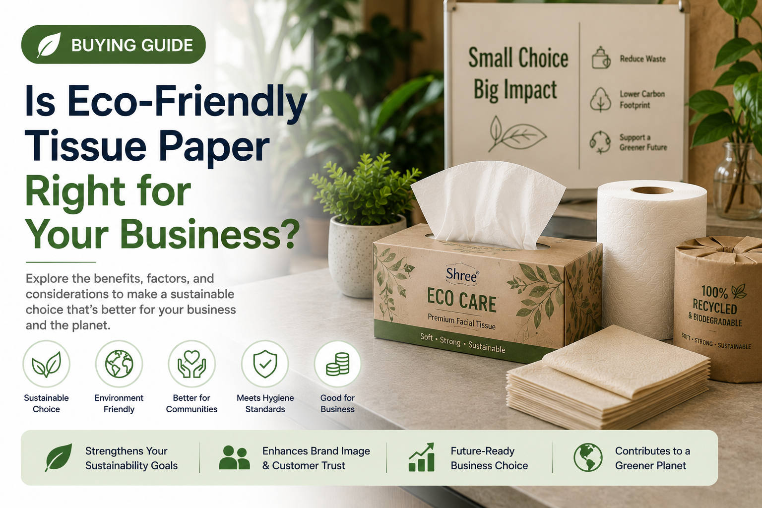 Is Eco-Friendly Tissue Paper Right for Your Business?