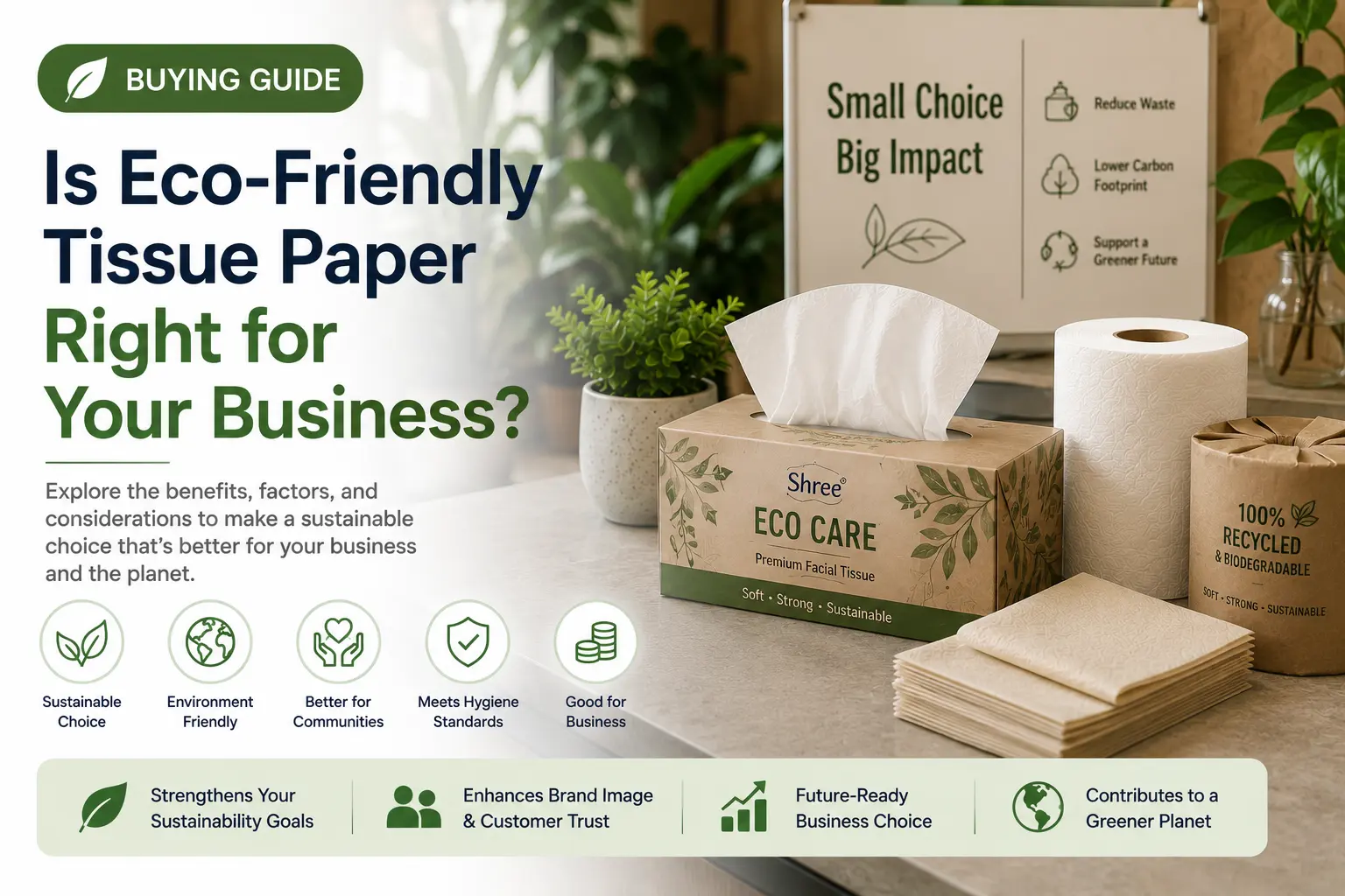 Is Eco-Friendly Tissue Paper Right for Your Business?