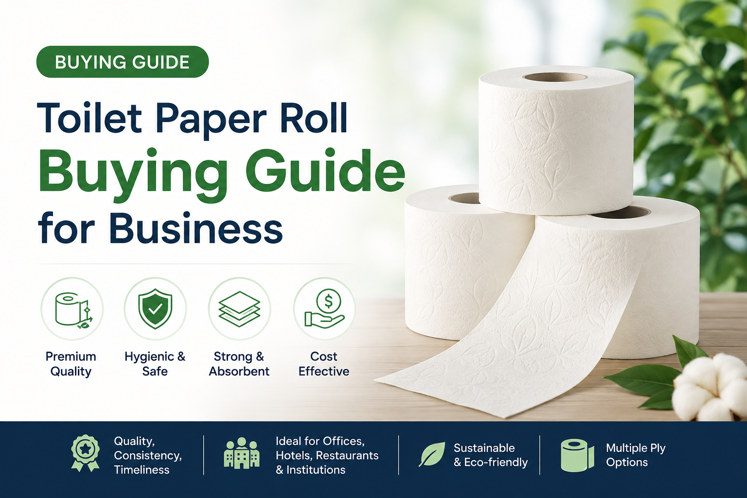 Toilet Paper Roll Buying Guide for Businesses