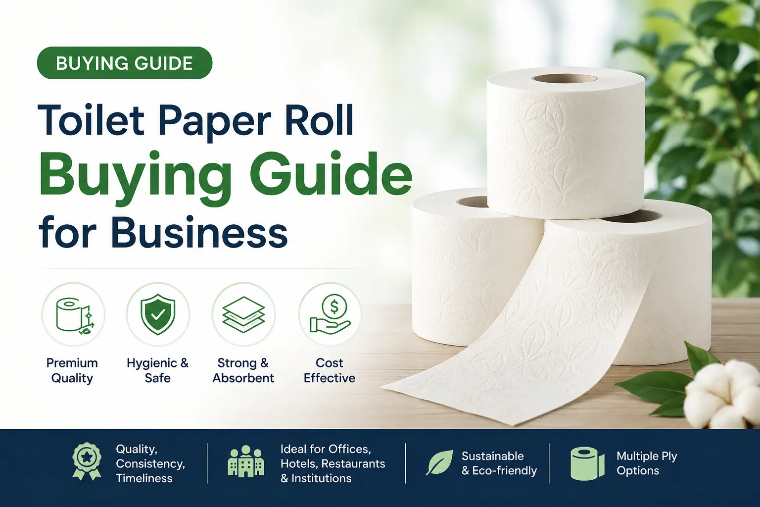 Toilet Paper Roll Buying Guide for Businesses